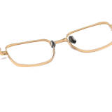 Square Titanium Glasses LE1110_Gold