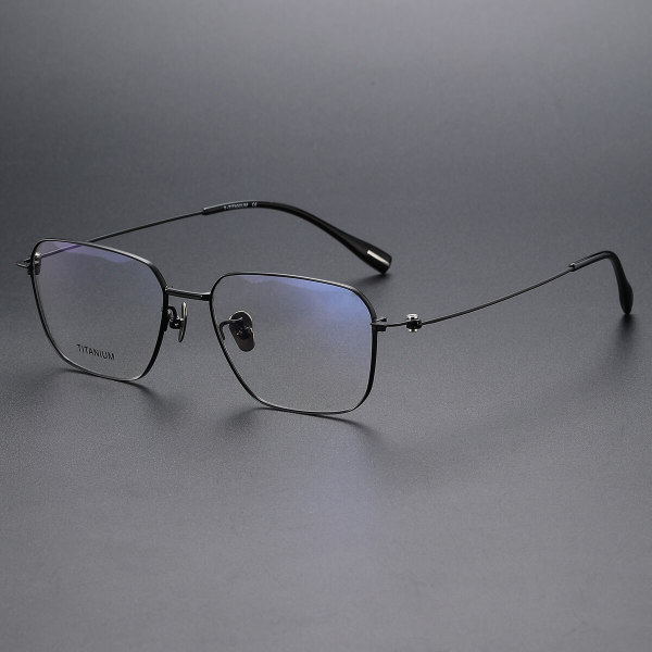 Geometric Titanium Glasses LE1148_Black