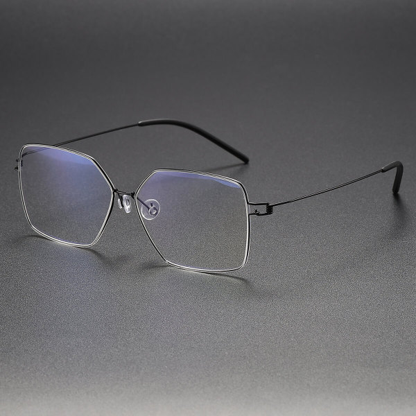 Geometric Titanium Glasses LE1299_Black