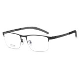 Half Rim Metal Glasses LE1314_Black