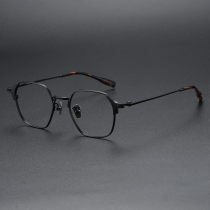 Geometric Titanium Glasses LE1293_Black