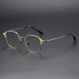 Geometric Titanium Glasses LE1293_Gold