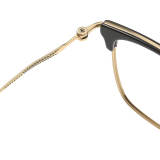 Browline Titanium Glasses LE1302_Black & Gold