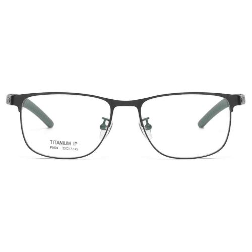 Square Metal Glasses LE1313_Gunmetal