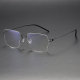 Square Titanium Glasses LE1300_Black