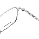 Square Titanium Glasses LE1154_Silver