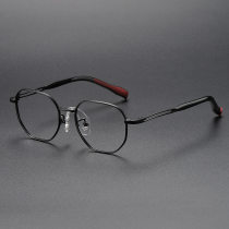 Geometric Titanium Glasses LE1288_Black