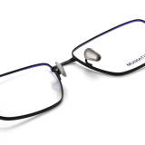 Rectangle Titanium Glasses LE1250_Black