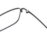 Rectangle Titanium Glasses LE1250_Black