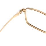 Rectangle Titanium Glasses LE1262_Gold