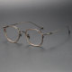 Round Titanium Glasses LE1279_Tortoise & Bronze