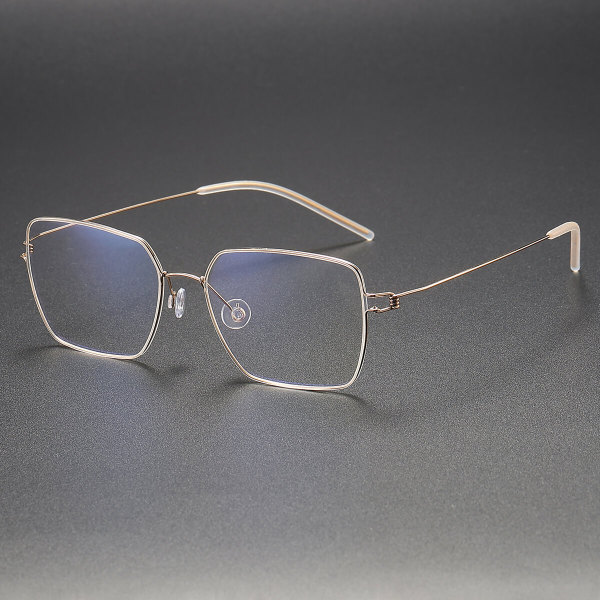 Geometric Titanium Glasses LE1245_Gold