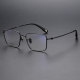 Square Titanium Glasses LE1266_Black