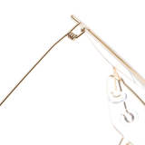 Geometric Titanium Glasses LE1246_Gold