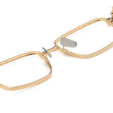 Rectangle Titanium Glasses LE1262_Gold