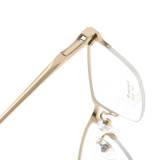 Half Rim Titanium Glasses LE1161_Gold