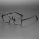 Rectangle Titanium Glasses LE1218_Black