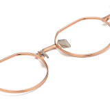 Geometric Titanium Glasses LE1225_Rose Gold