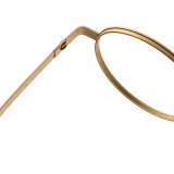 Round Titanium Glasses LE1238_Gold