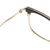 Browline Titanium Glasses LE1232_Black & Gold