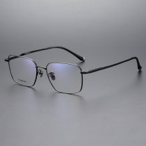 Geometric Titanium Glasses LE1221_Black