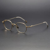 Geometric Titanium Glasses LE1195_Gold