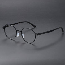 Geometric Titanium Glasses LE1200_Black