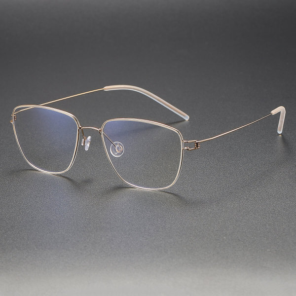 Geometric Titanium Glasses LE1185_Gold