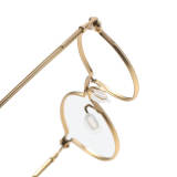 Oval Titanium Glasses LE1188_Gold