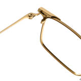 Square Titanium Glasses LE1192_Gold