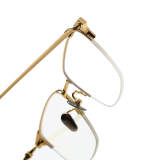 Half Rim Titanium Glasses LE1191_Gold