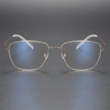 Geometric Titanium Glasses LE1185_Gold