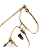 Square Titanium Glasses LE1192_Gold