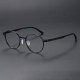 Round Titanium Glasses LE1167_Black