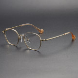 Geometric Titanium Glasses LE1173_Gold