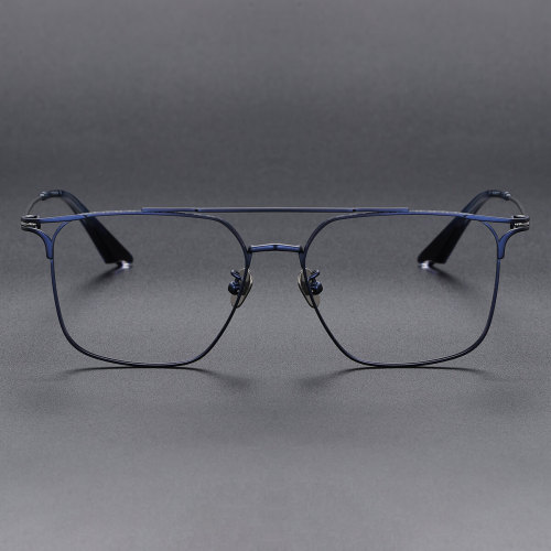 Aviator Titanium Glasses LE1150_Blue