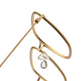 Square Titanium Glasses LE1142_Gold