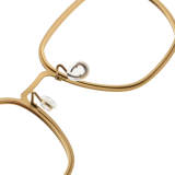 Square Titanium Glasses LE1142_Gold