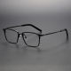 Rectangle Titanium Glasses LE1163_Black