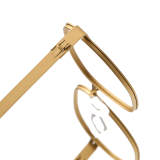 Geometric Titanium Glasses LE1127_Gold