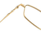 Rectangle Titanium Glasses LE1118_Gold