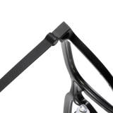 Square Acetate Glasses LE1181_Black