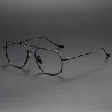 Aviator Titanium Glasses LE1321_Black