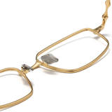 Rectangle Titanium Glasses LE1289_Gold