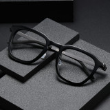 Square Acetate Glasses LE1181_Black