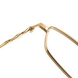 Rectangle Titanium Glasses LE1289_Gold