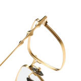 Rectangle Titanium Glasses LE1289_Gold