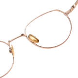 Oval Titanium Glasses LE1267_Gold