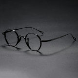 Geometric Titanium Glasses LE1325_Black