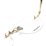 Rimless Titanium Glasses LE1320_Gold
